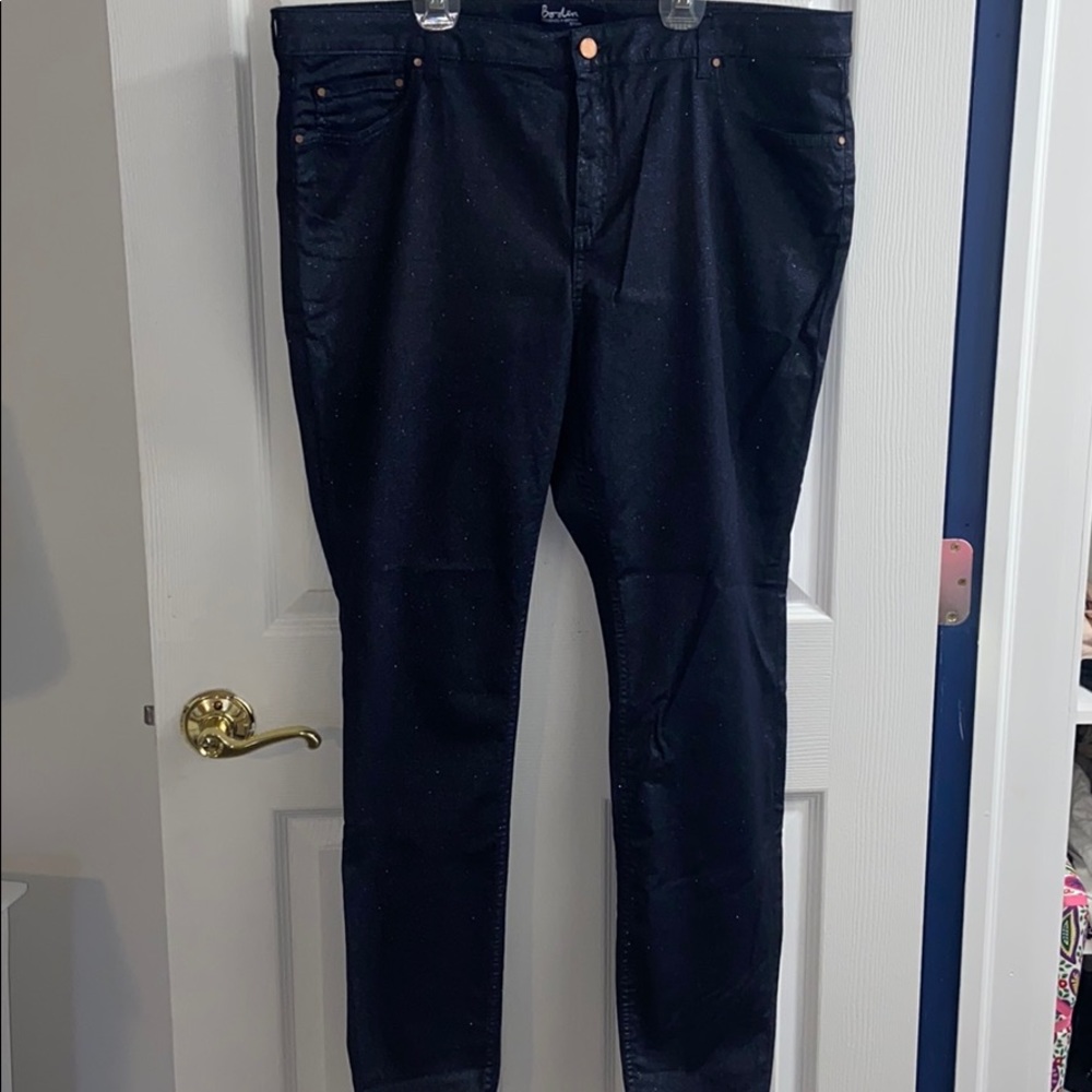 New BODEN Sparkle Blue Jeans